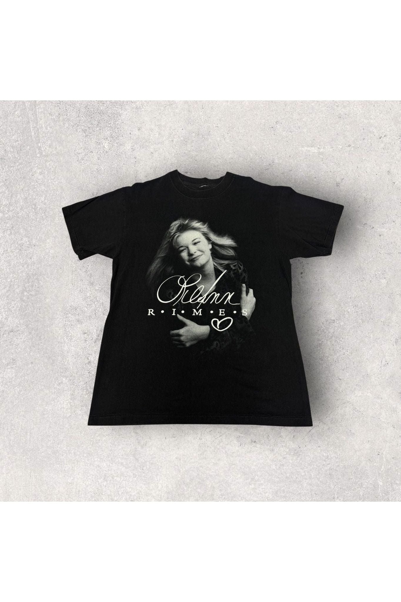 Vintage 1997 Leann Rimes Don't Mess With Texas Tee- L