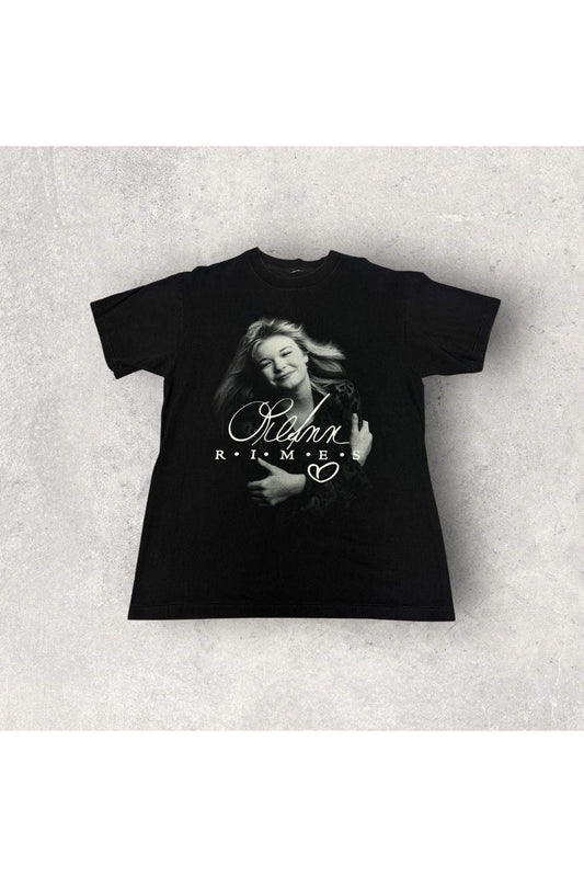 Vintage 1997 Leann Rimes Don't Mess With Texas Tee- L