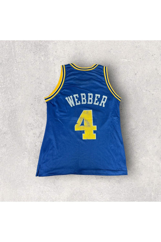 Vintage Champion Golden State Warriors Chris Webber Jersey- S