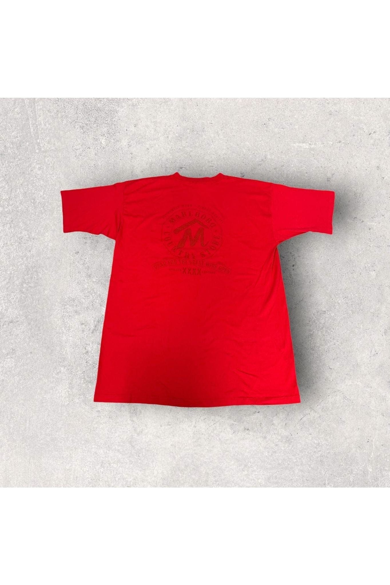 Vintage Deadstock Single Stitch 1994 Marlboro Country Store Tee- OSFA (XL)