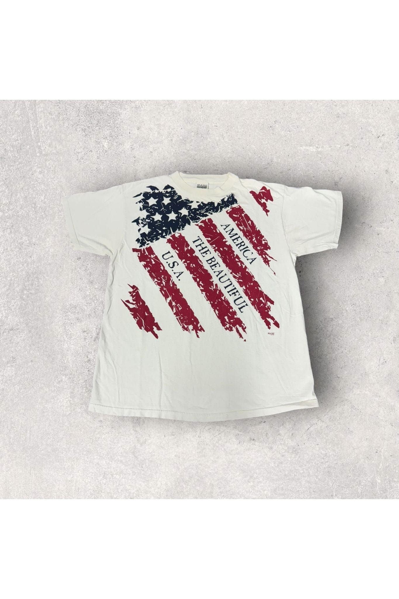 Vintage 1994 Maze America The Beautiful Tee- XL