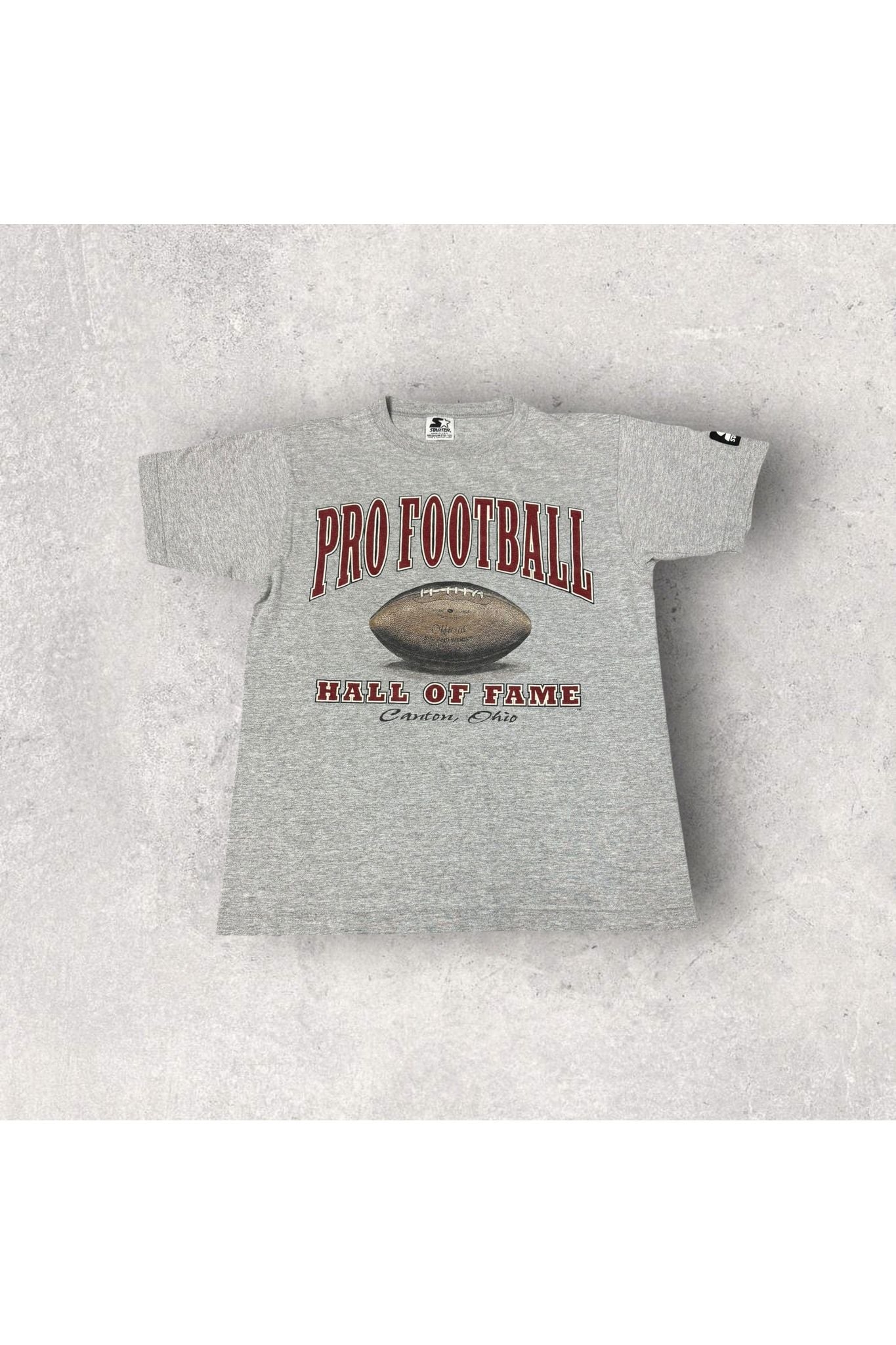 Vintage Made In USA Starter Pro Football Hall of Fame Tee- YTH M (10-12)