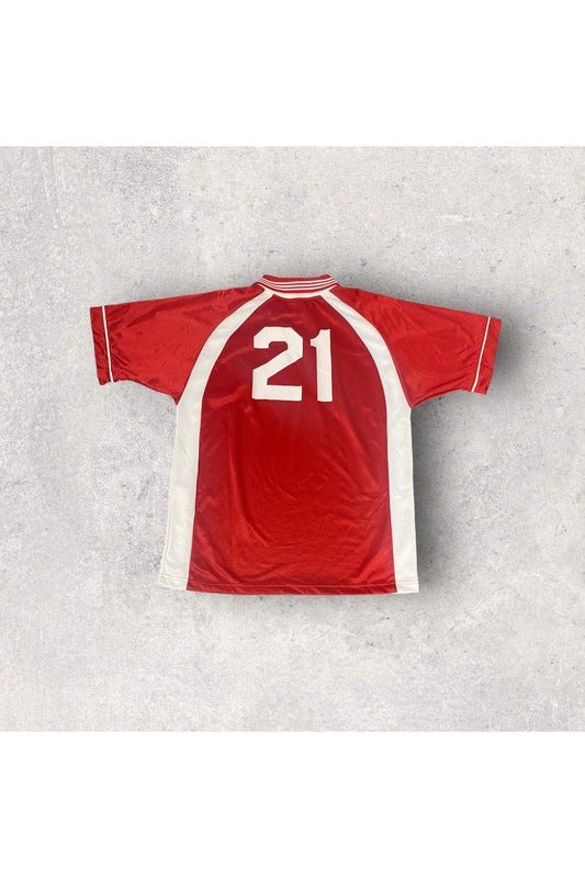 Vintage Adidas Soccer Jersey- L