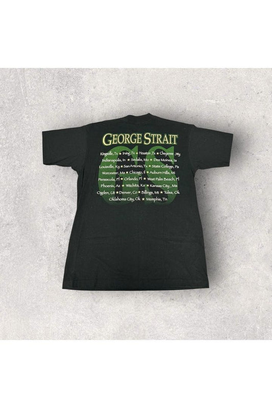Vintage 90s Single Stitch George Strait Tour Tee- L