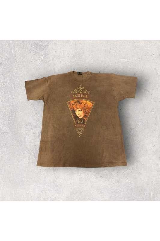 Vintage Touch of Gold 90s Reba 20 Years Tee- XL