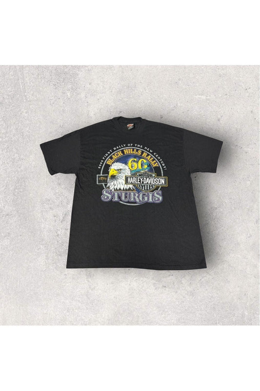 Vintage Harley-Davidson Sturgis 2000 Black Hills Rally Tee- XL