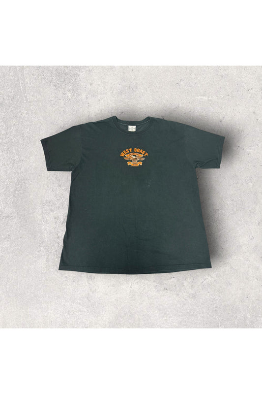 Vintage 2004 Y2K West Coast Choppers Hecho En LBC Tee- XL