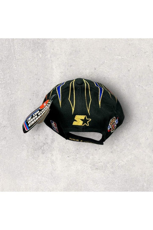 Vintage Deadstock Starter Chicago Bulls 1998 Locker Room Championship Velcro Strap Hat