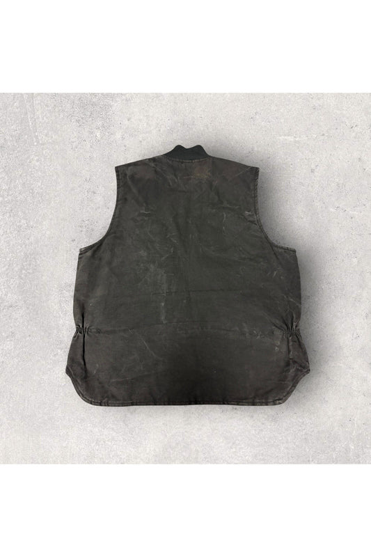 Vintage Made In USA Carhartt VO185 Duck Vest- XL