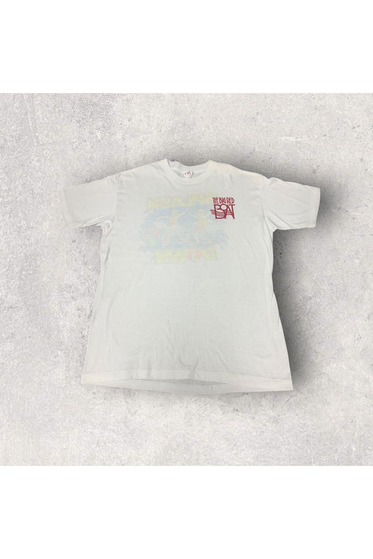 Vintage Single Stitch Tennessee River The Big Red Boot Splash Down Tee- XL