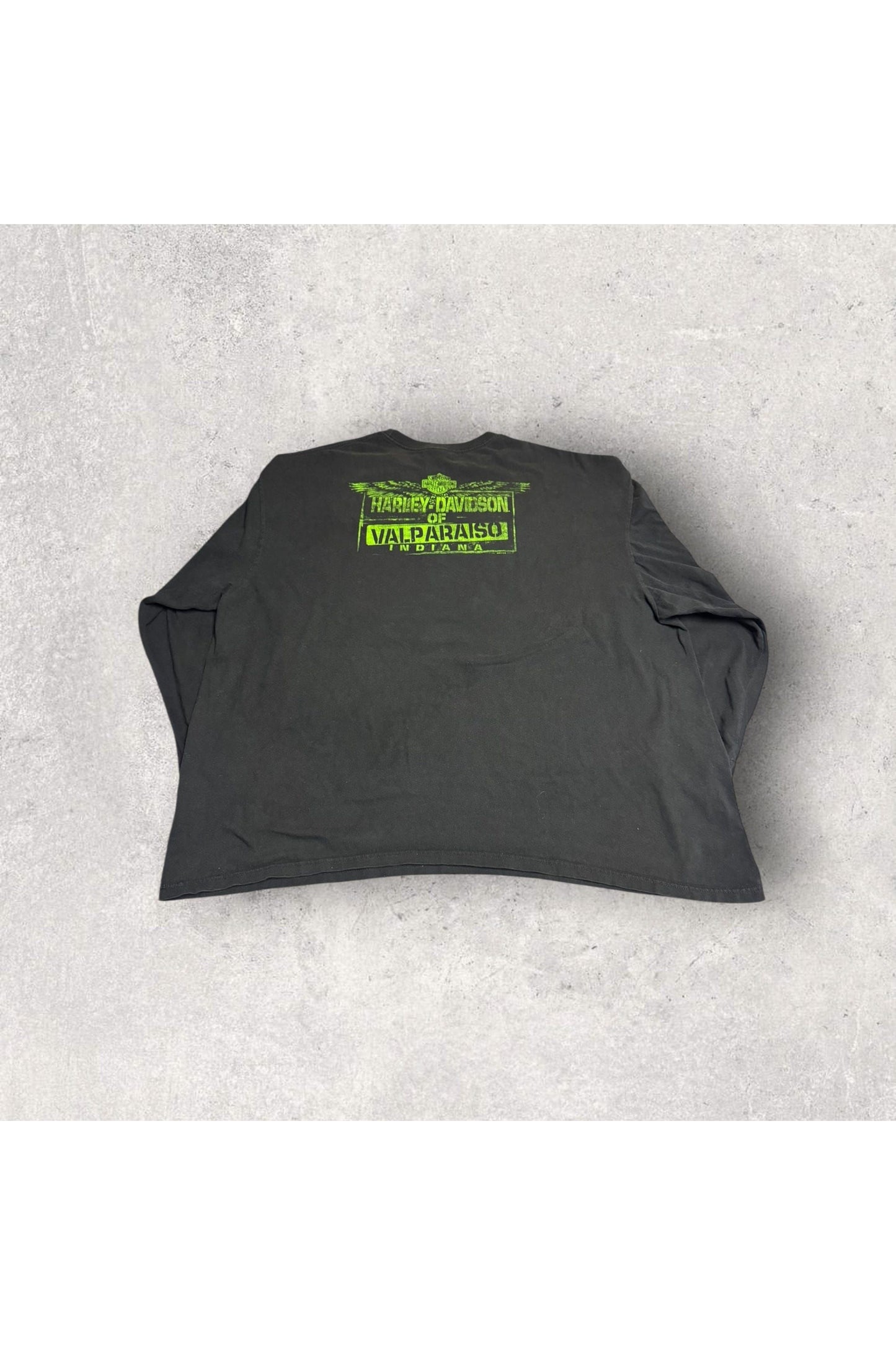 2011 Menacing Ride Harley-Davidson Of Valparaiso Indiana Long Sleeve- 4XL
