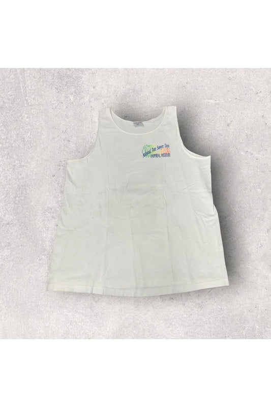 Vintage Sof Tee National Tom Sawyer Days Hannibal Missouri Tank- XL
