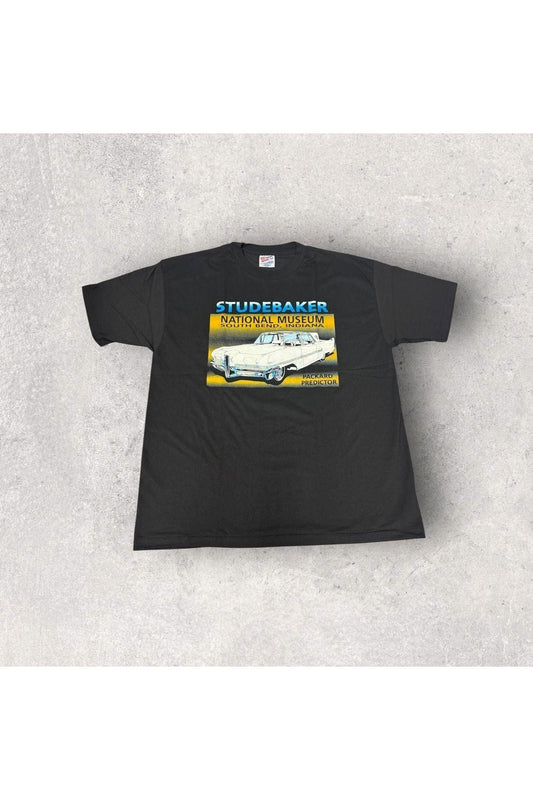 Vintage Single Stitch Studebaker National Museum Packard Predictor Tee- XL