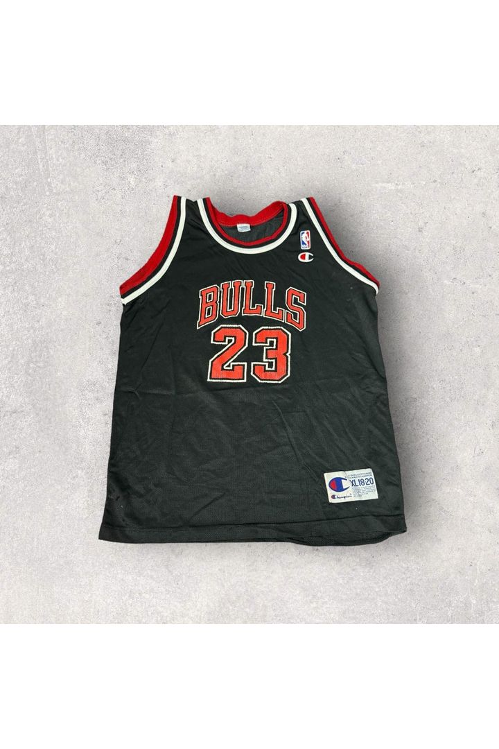Vintage Champion Chicago Bulls Michael Jordan Basketball Jersey- YTH XL(18-20)