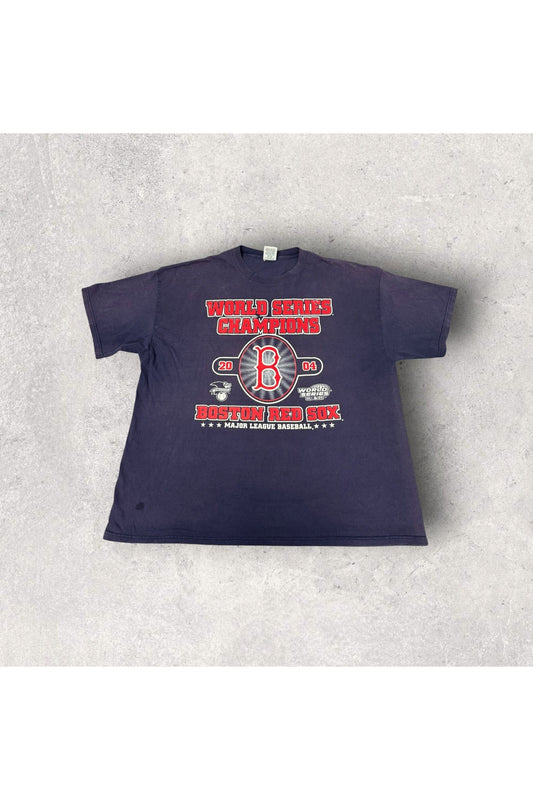 Vintage Dynasty Boston Red Sox 2004 World Series Champions Tee- XXL
