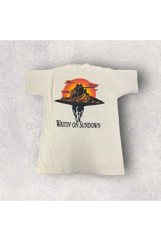 Vintage Single Stitch Brooks & Dunn Waitin' On Sundown Tee- L