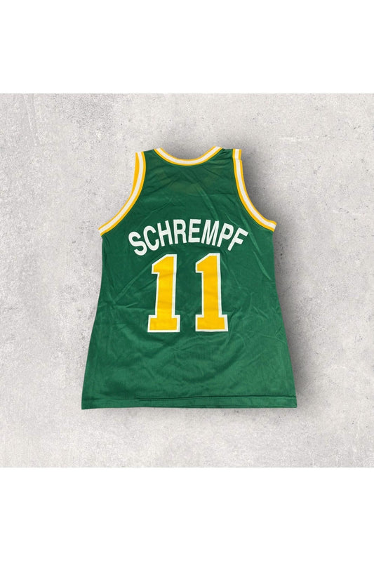 Vintage Champion Detlef Schrempf Seattle Supersonics Jersey- SZ 40