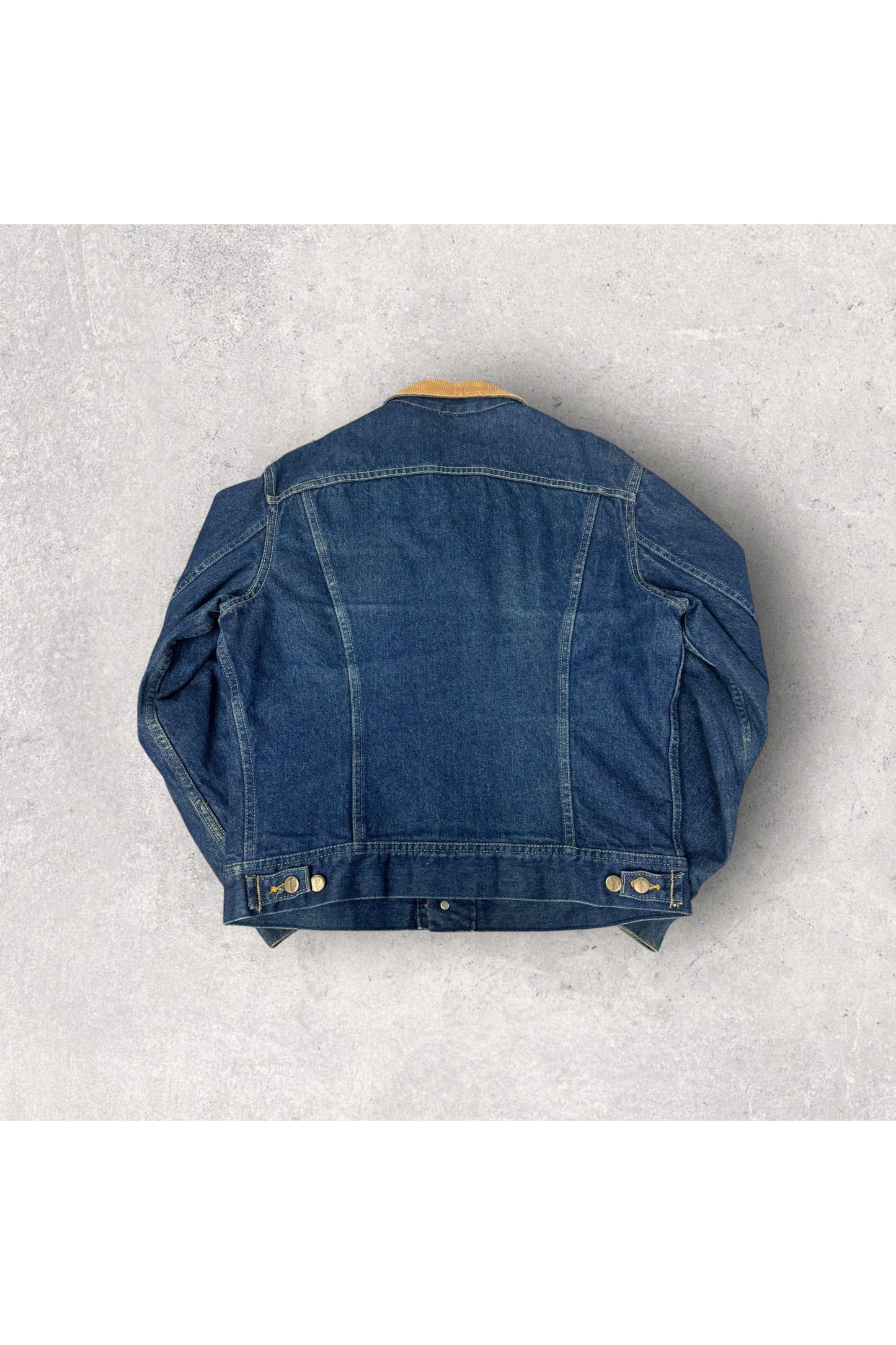 Vintage Made In USA L.L. Bean Flannel Lined Denim Jean Jacket- SZ 40R