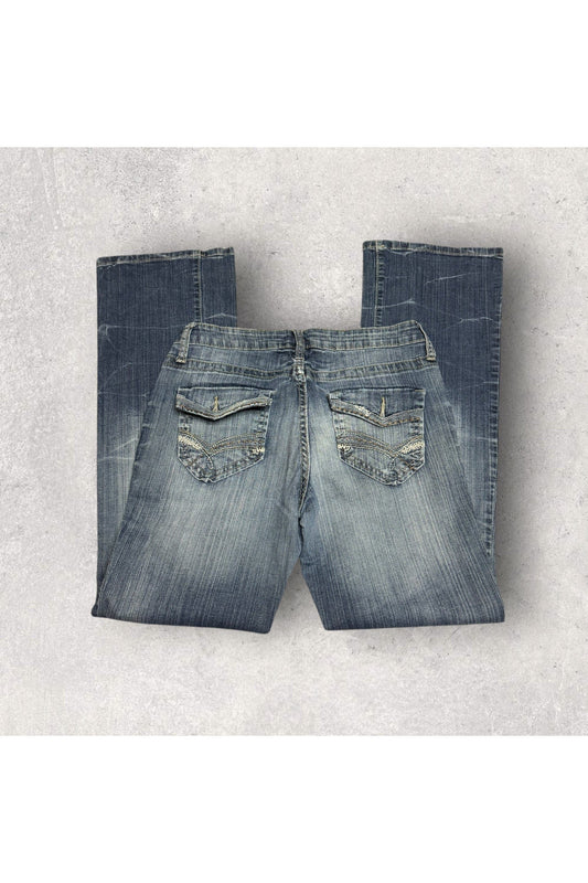 Vintage Y2K Women's Decree Low Rise Bootcut Jeans- SZ 9