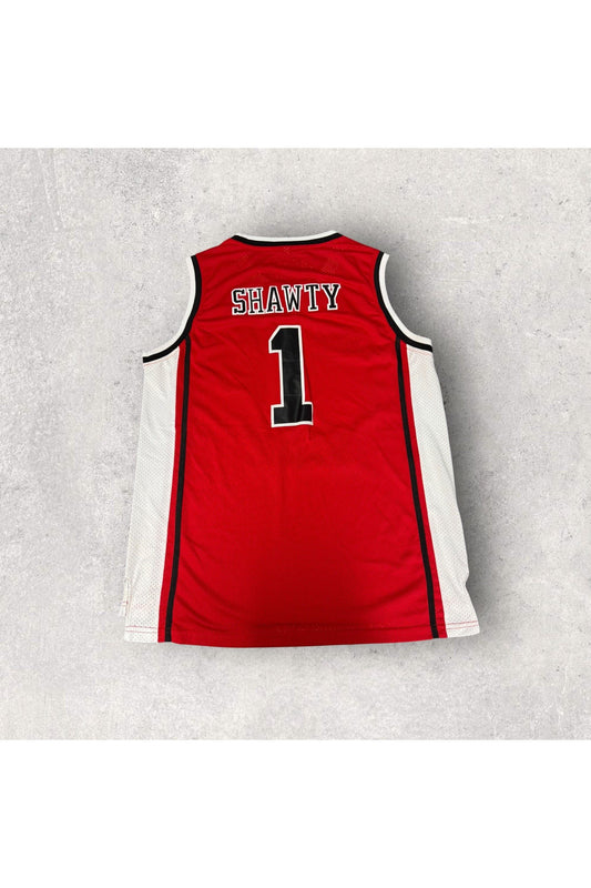 Sunset Park Red Highschool Shawty Basketball Jersey- XXXL (Fits XL)