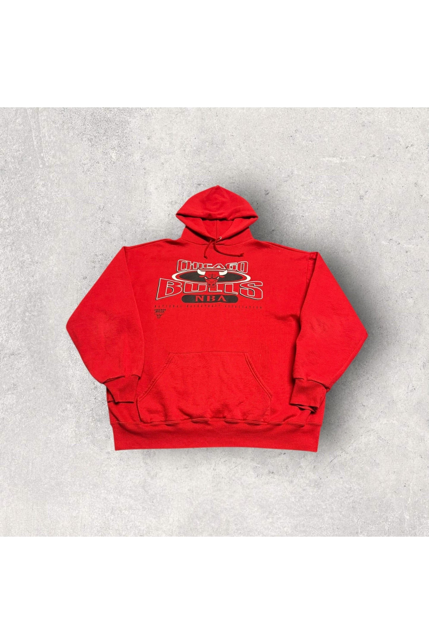 Vintage Chalk Line 90s Chicago Bulls Hoodie- XL