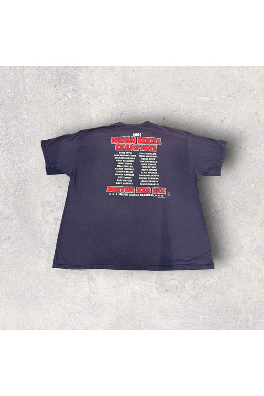 Vintage Dynasty Boston Red Sox 2004 World Series Champions Tee- XXL