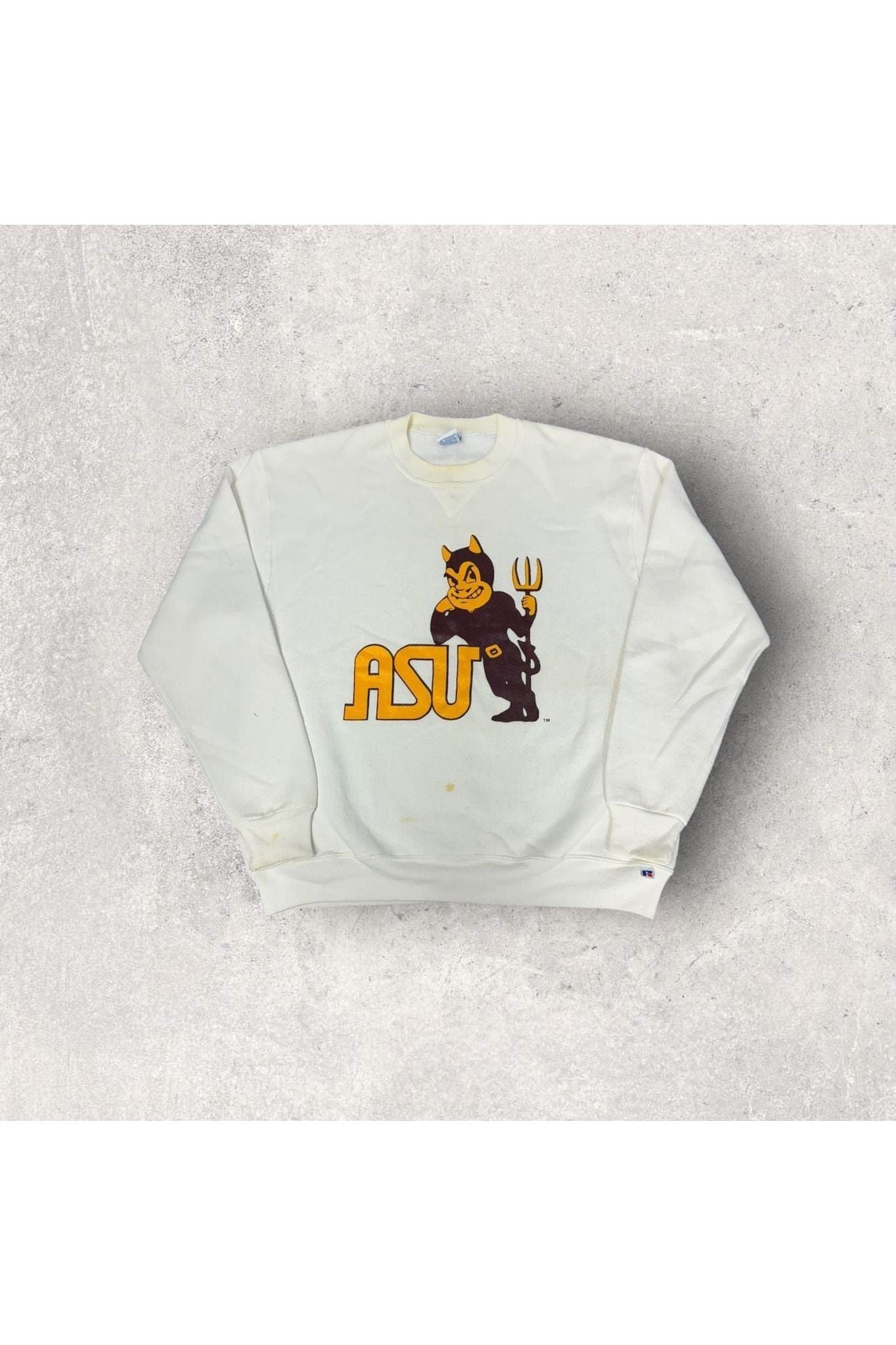 Vintage Made In USA Russell ASU Arizona State University Crewneck- L