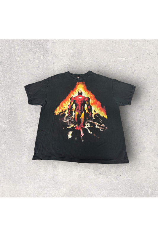 Vintage 2000s Marvel Iron Man Tee- XXL