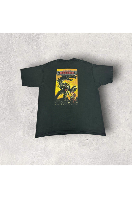 Vintage Games Workshop Battle For Armageddon Summer Battle Tour 2000 Tee- L