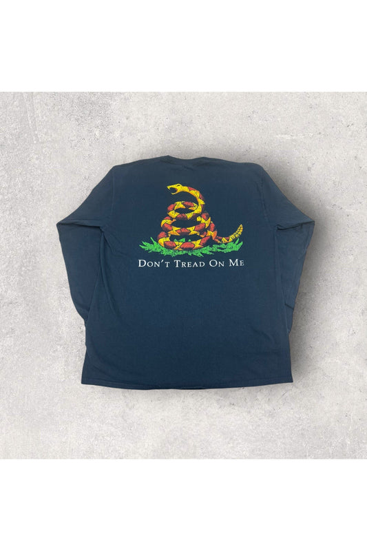 2000s NRA Don't Tread On Me Long Sleeve- L