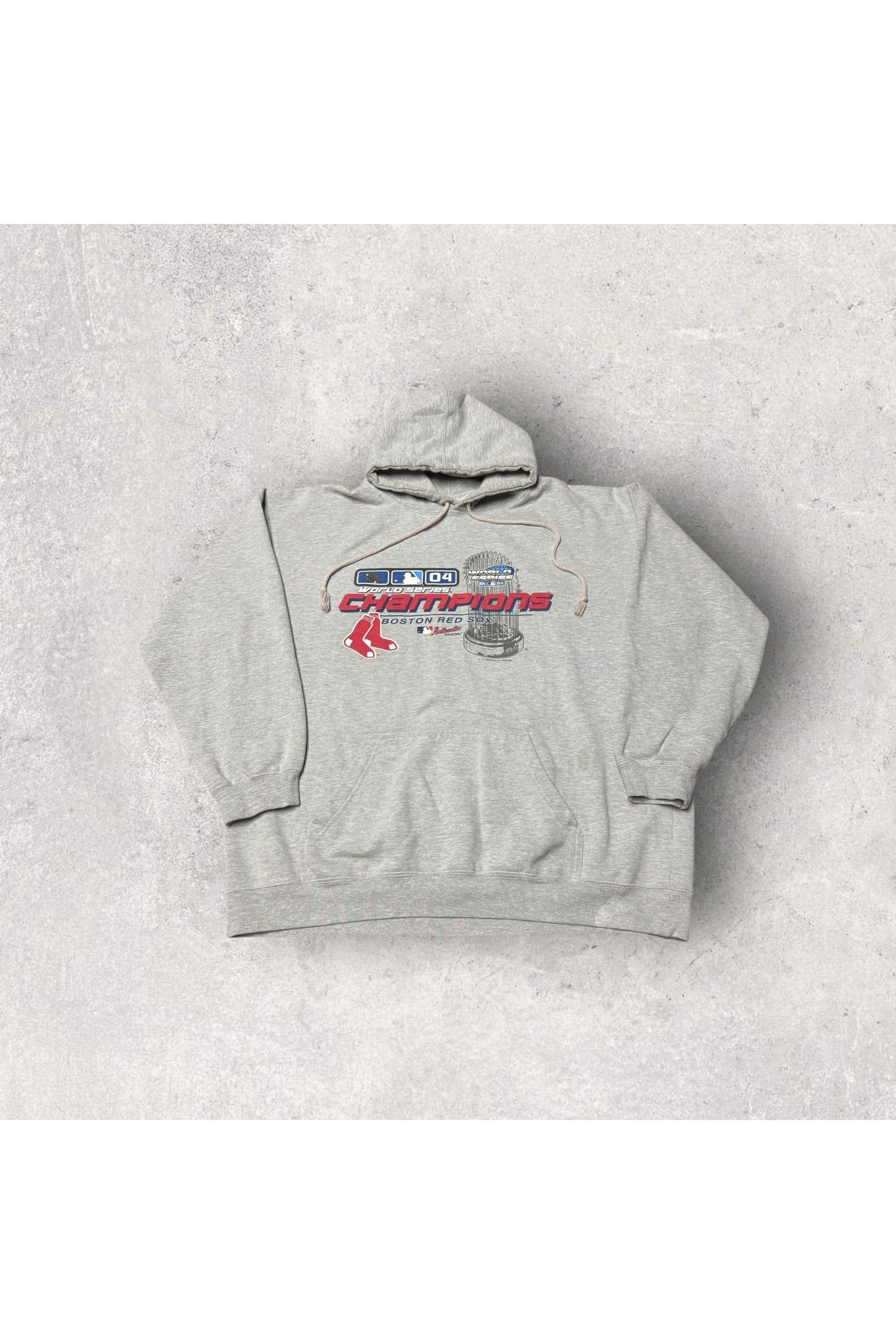 Vintage Alstyle Boston Red Sox 2004 World Series Champions Hoodie- XL