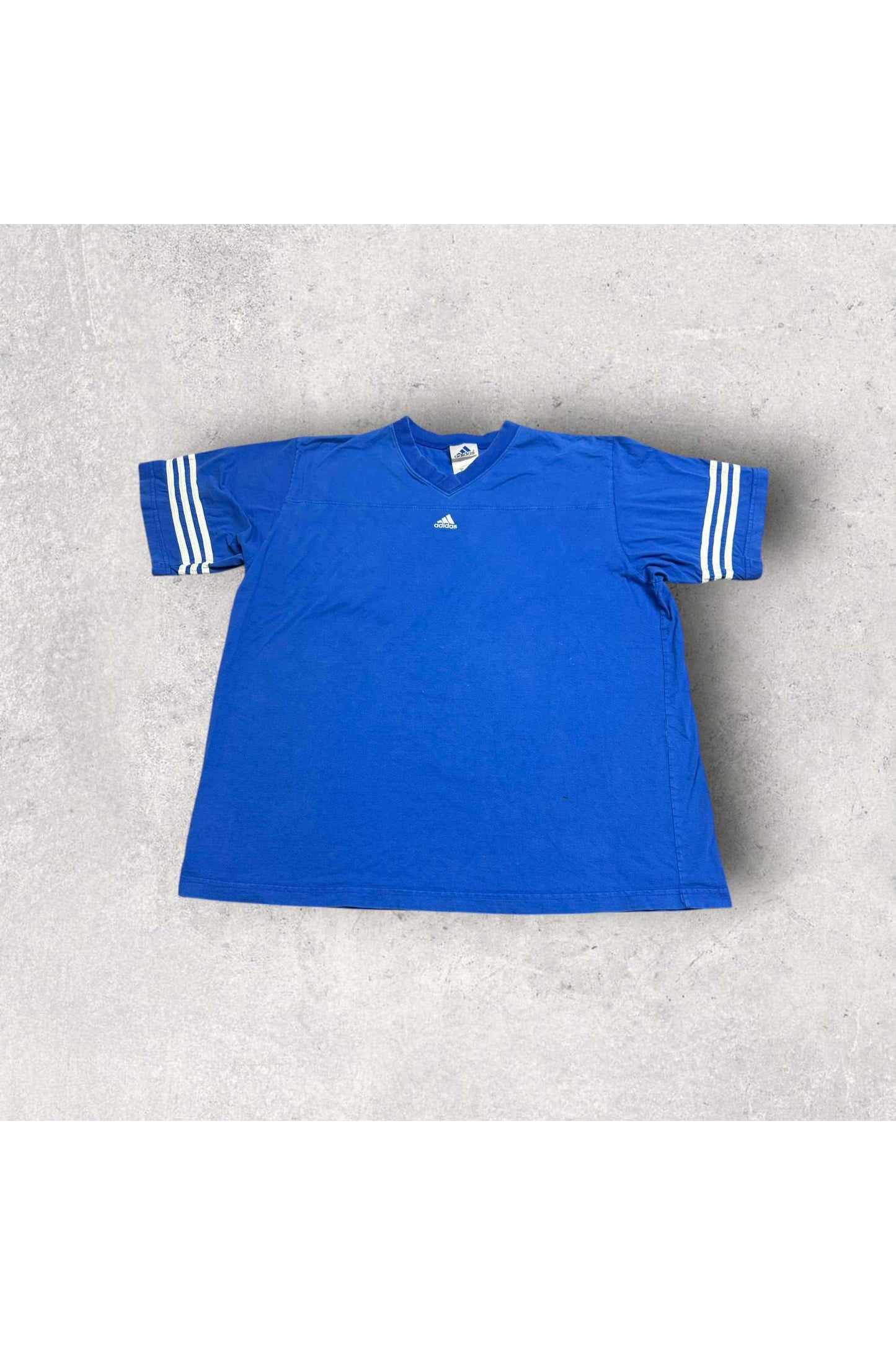 Vintage Adidas V-Neck Tee- XL