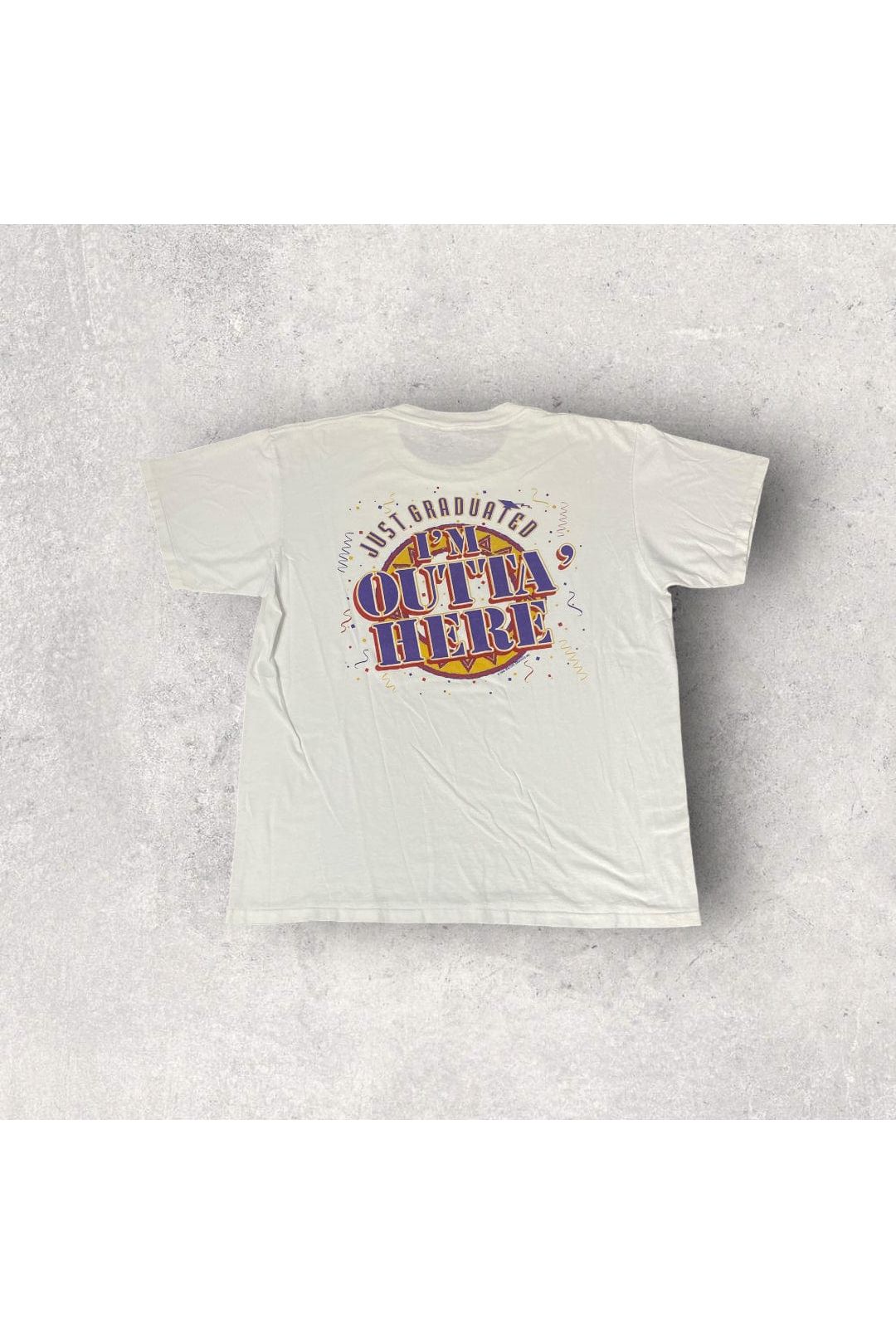 Vintage ONEITA Stagg 1995 Graduation Tee- XL