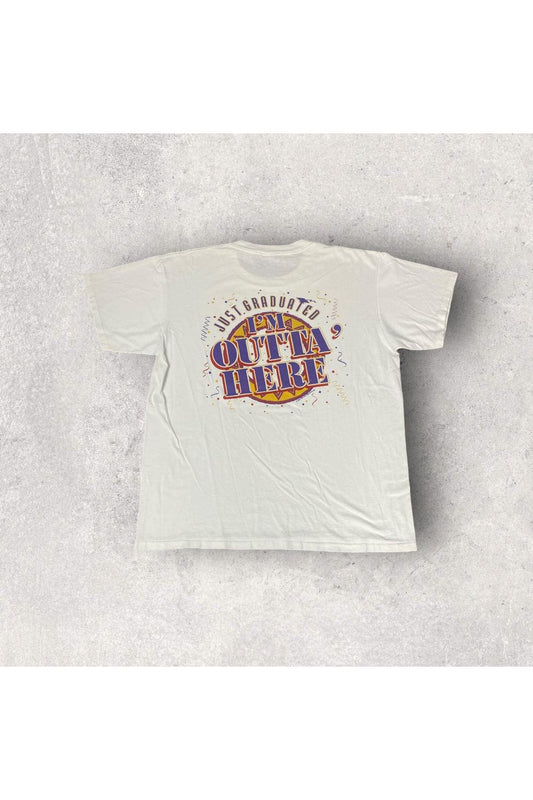 Vintage ONEITA Stagg 1995 Graduation Tee- XL