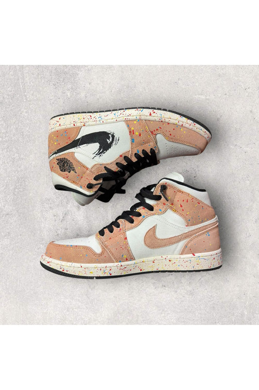 Jordan 1 Mid SE BRUSHSTROKE