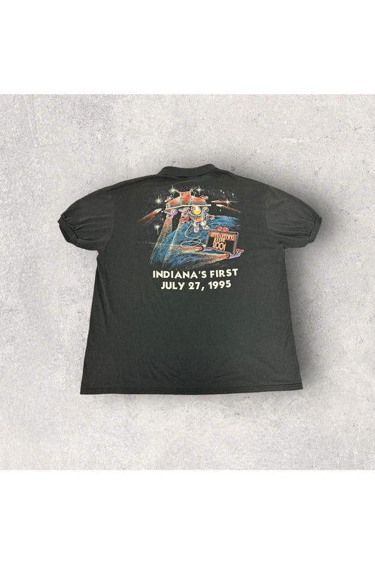 Vintage The Home Depot 1995 Indiana's First Store Grand Opening Polo- L