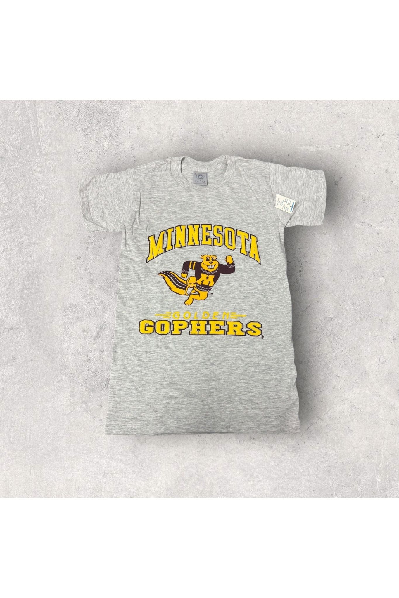 Vintage Deadstock Delta Minnesota Golden Gophers Tee- YTH M