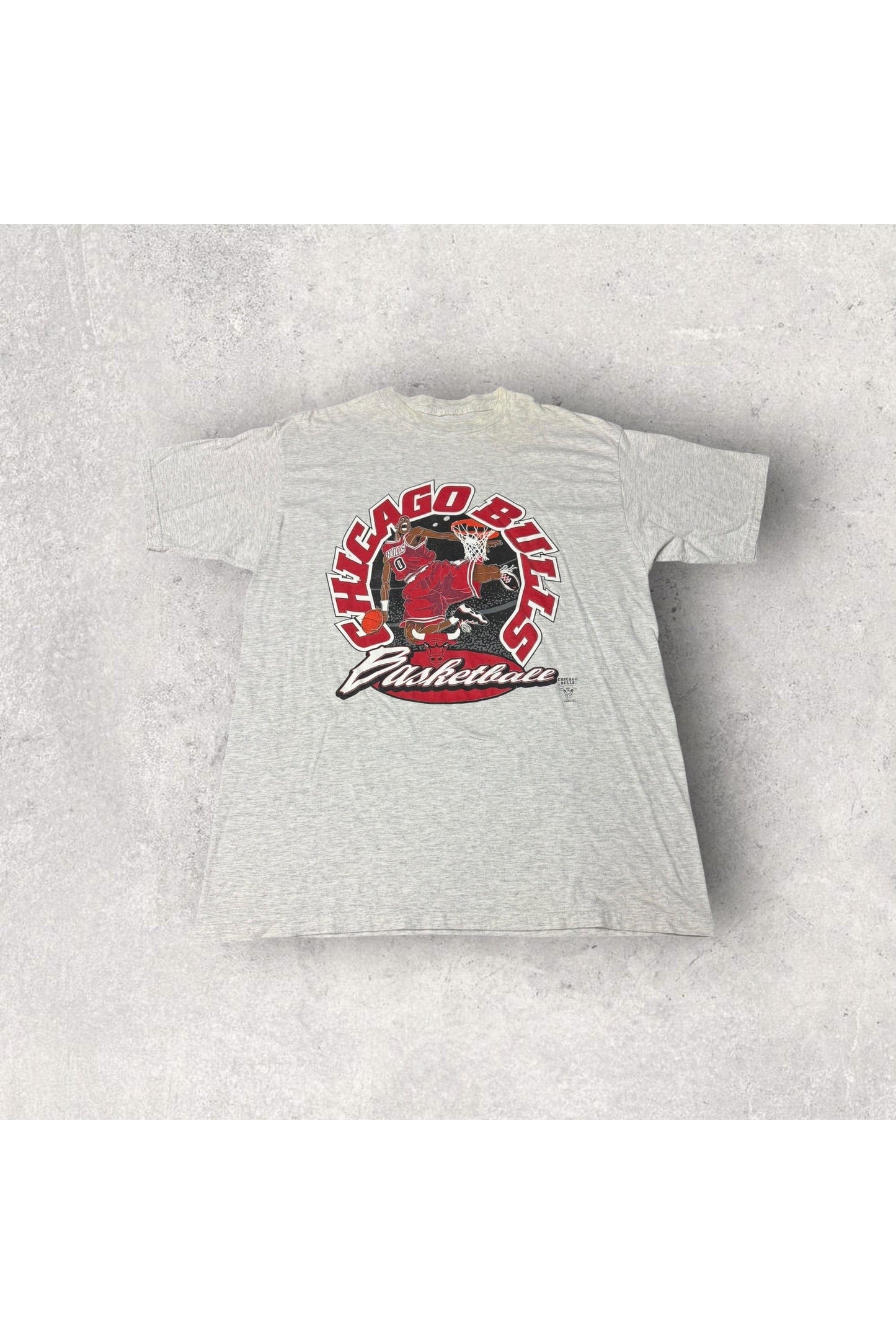 Vintage Chicago Bulls Orlando Woolridge Caricature Tee- XL