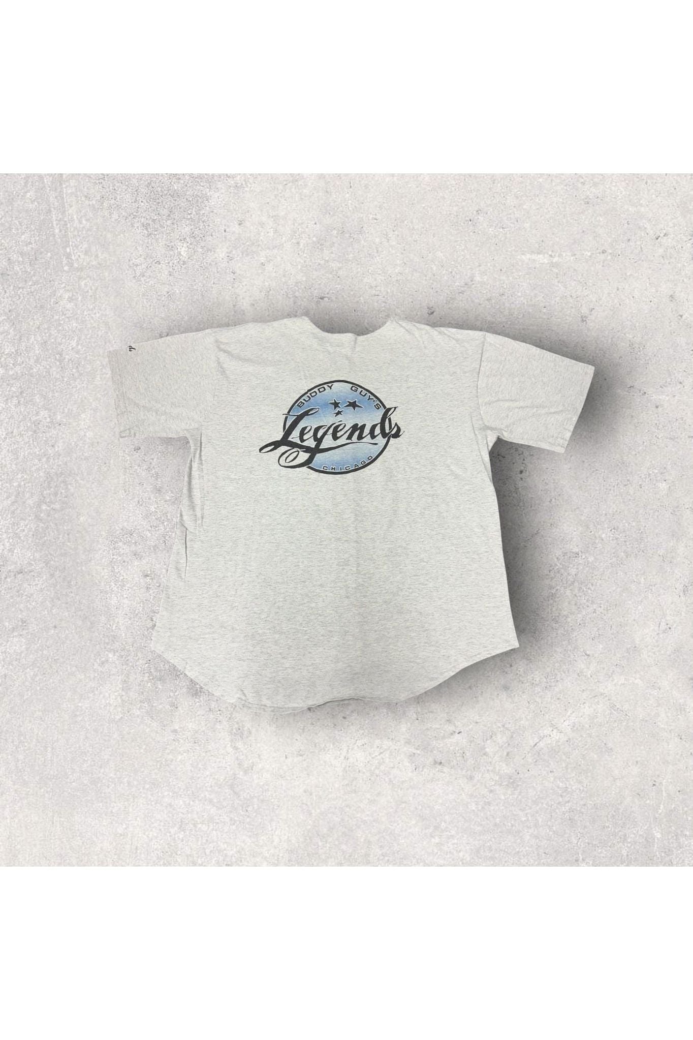 Vintage Made In USA Buddy Guys Legends Chicago Baseball Jersey- XL