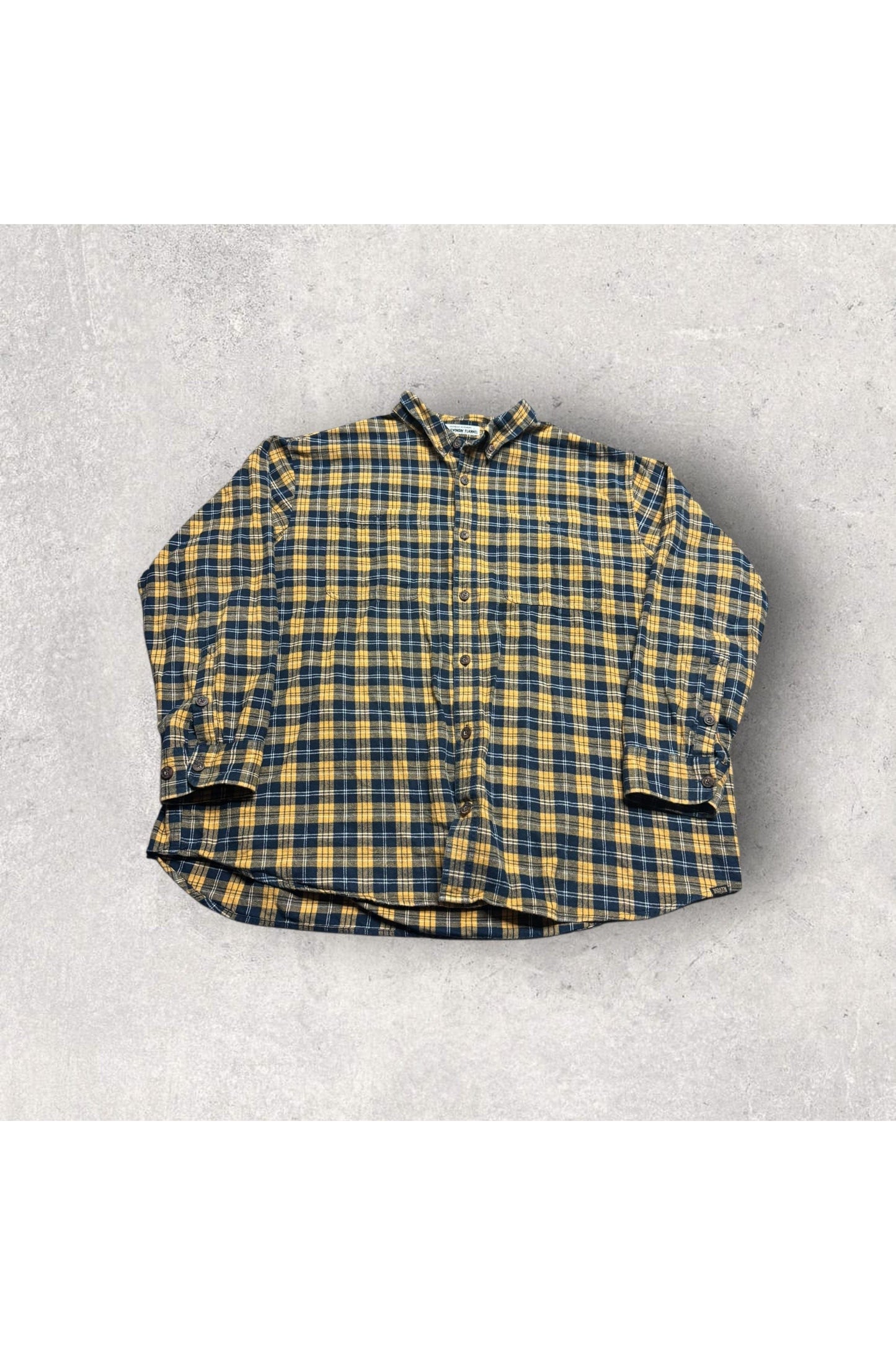 Duluth Trading Co. Relaxed Fit Long Sleeve Flannel Button Up- 3XL