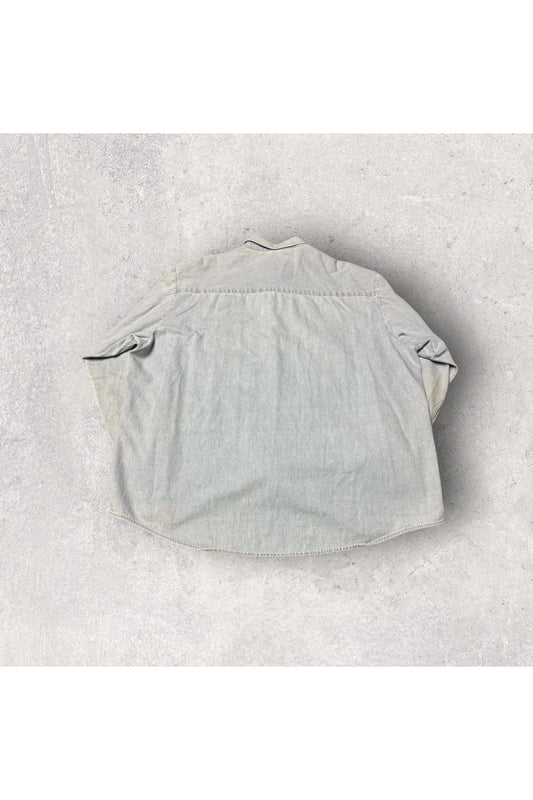 Vintage Coors Light Embroidered Denim Long Sleeve Button Up- 3XL