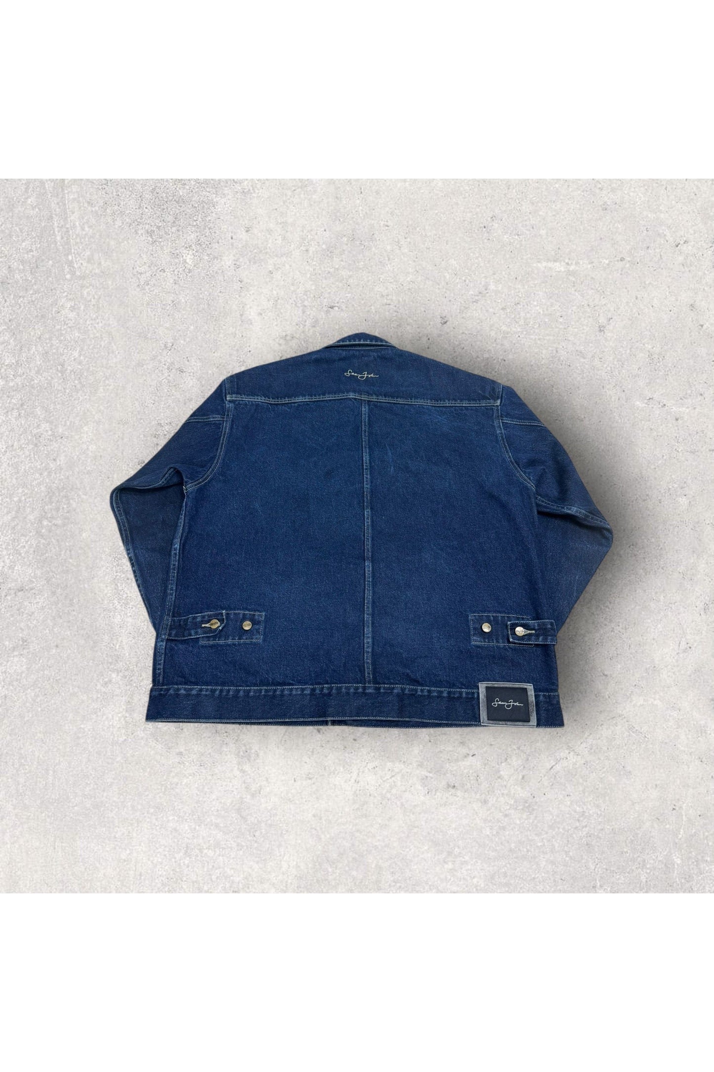 Vintage Y2K Sean John Denim Jean Jacket- XXL