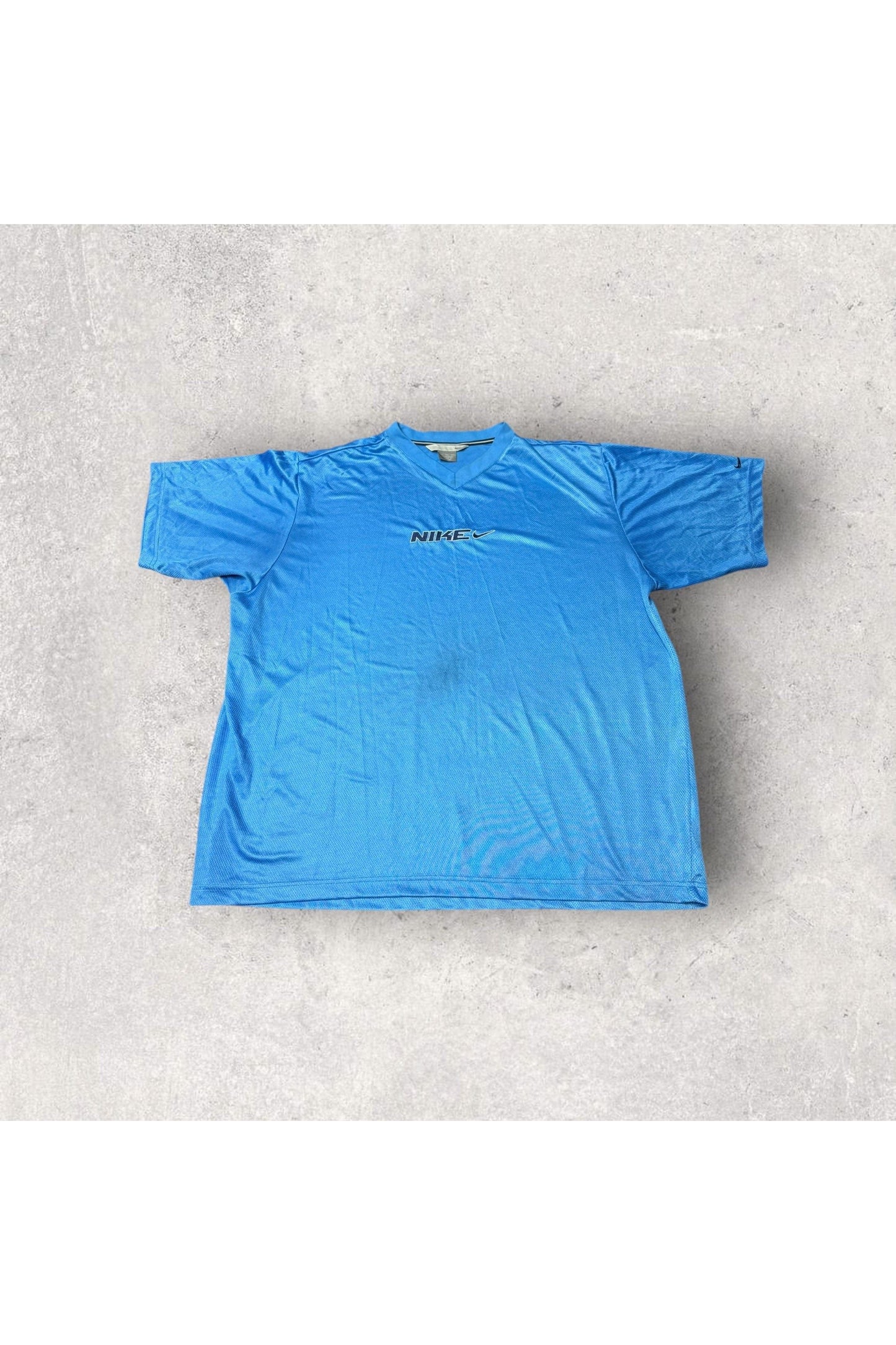 Vintage Nike Silver Tag Embroidered Spell Out Practice/Warm Up Jersey- XXL