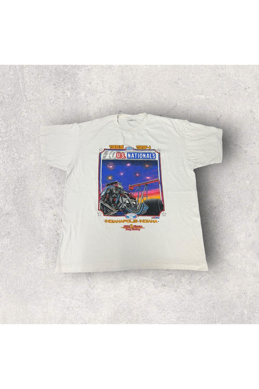 Vintage 1994 NHRA 40th U.S. Nationals Winston Drag Racing Tee- XL