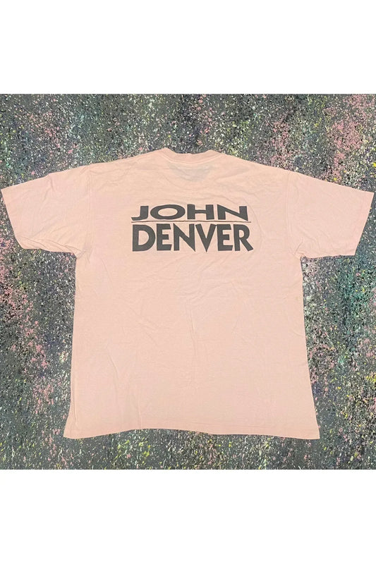 Vintage Single Stitch John Denver Songs of the Future Songs of the Past Tee- XL