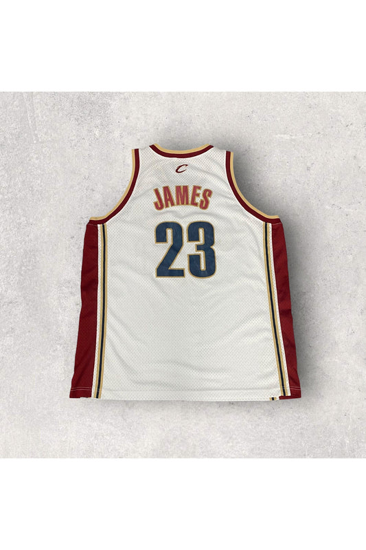 Vintage Team Nike LeBron James Cleveland Cavaliers Basketball Jersey- XXL