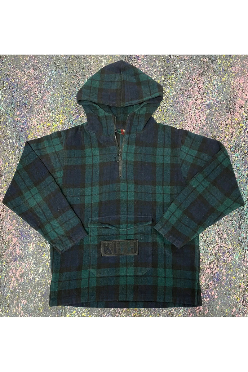 Kith plaid discount hoodie
