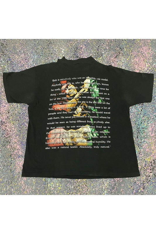 Vintage BVD Bob Marley 90s Single Stitch Rap Tee- XL
