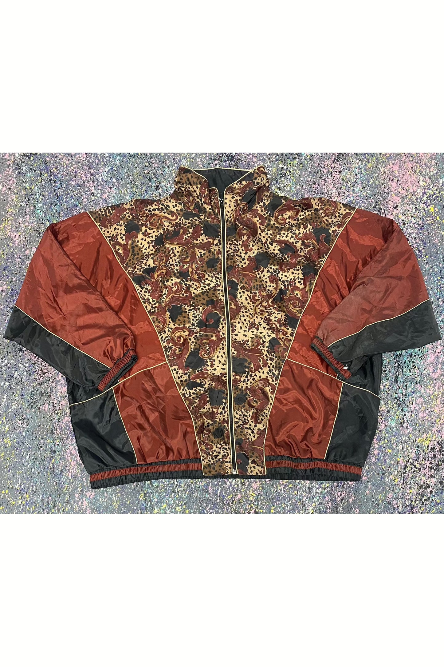 Vintage Center Aisle Plus Women's Windbreaker- SZ 22W