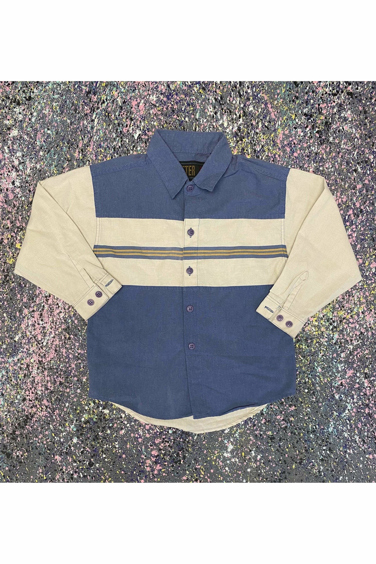 Vintage Peter B Boys Button-Up- Size 5